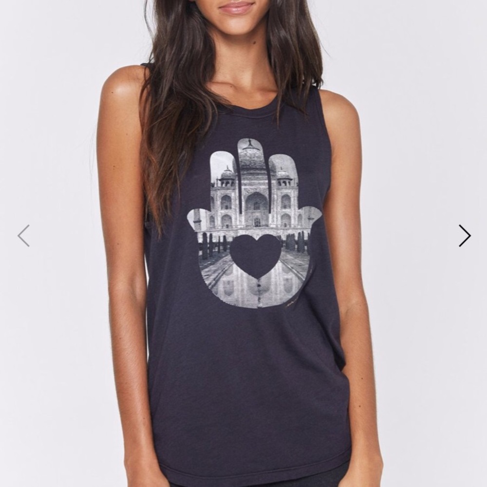Spiritual Gangster Hamsa Muscle Tank - Picture 5 of 7